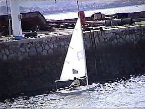 Este soy yo saliendo de Puerto Chico