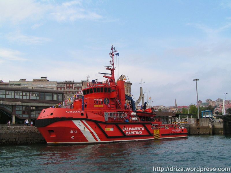 María de Maeztu, Salvamento Marítimo