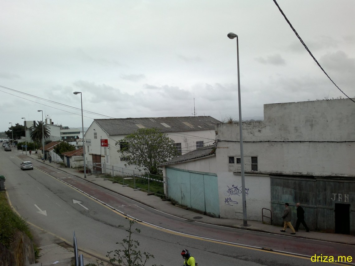 Vista general de lo que se va a derruir