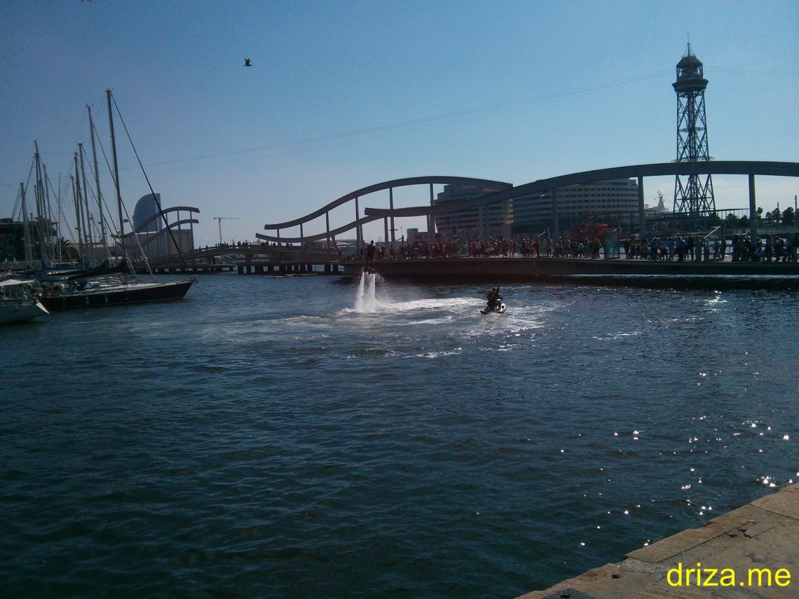 Las demostraciones del invento atraían a numerosos espectadores