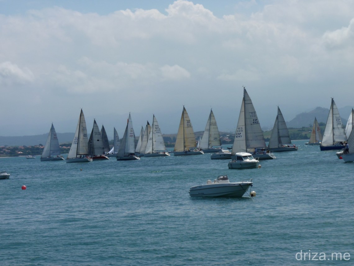 En tropel tras el cañonazo de salida